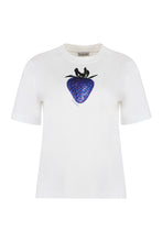 Load image into Gallery viewer, Cotton crew-neck T-shirt
