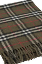 Load image into Gallery viewer, Checked cashmere scarf
