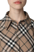 Load image into Gallery viewer, Checked cotton shirt
