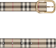 Load image into Gallery viewer, Burberry Check belt
