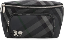 Load image into Gallery viewer, Grid fabric belt bag
