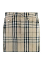 Load image into Gallery viewer, Cotton mini-skirt
