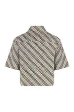 Load image into Gallery viewer, Checked cotton shirt
