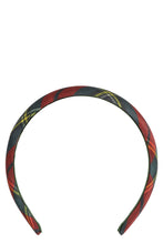 Load image into Gallery viewer, Scarlet headband in tartan silk

