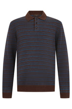 Load image into Gallery viewer, Sweater with polo collar in wool
