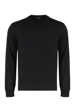 Load image into Gallery viewer, Sweater with round neck in wool
