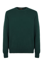 Load image into Gallery viewer, Sweater with round neck in virgin wool
