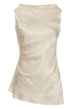 Load image into Gallery viewer, Draped asymmetric top
