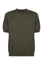 Load image into Gallery viewer, Crew neck sweater in cotton and silk
