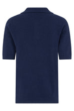 Load image into Gallery viewer, Short sleeve polo sweater
