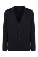 Load image into Gallery viewer, Single-breasted knit blazer
