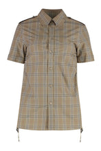 Load image into Gallery viewer, Checked cotton shirt
