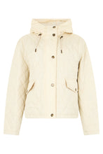 Load image into Gallery viewer, Quilted hooded jacket
