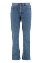 Load image into Gallery viewer, 5-pocket straight-leg jeans
