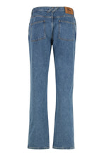 Load image into Gallery viewer, 5-pocket straight-leg jeans
