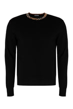 Load image into Gallery viewer, Crew-neck wool sweater
