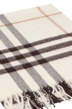 Load image into Gallery viewer, Checked cashmere scarf
