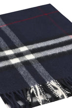 Load image into Gallery viewer, Checked cashmere scarf
