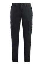Load image into Gallery viewer, Stretch cotton cargo trousers
