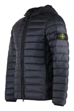 Load image into Gallery viewer, Hooded techno fabric down jacket
