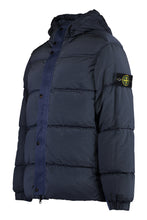 Load image into Gallery viewer, Hooded techno fabric down jacket
