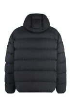Load image into Gallery viewer, Hooded techno fabric down jacket
