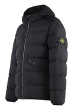 Load image into Gallery viewer, Hooded techno fabric down jacket
