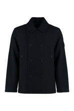 Load image into Gallery viewer, Stone Island Ghost - Double-breasted wool and cashmere coat
