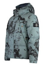 Load image into Gallery viewer, Hooded techno fabric down jacket
