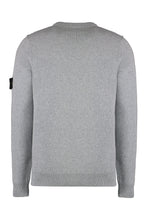 Load image into Gallery viewer, Wool-blend crew-neck sweater
