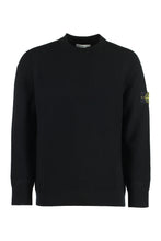 Load image into Gallery viewer, Wool-blend crew-neck sweater
