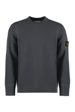 Load image into Gallery viewer, Wool-blend crew-neck sweater
