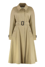 Load image into Gallery viewer, Car coat Ellingham fit-and-flare long in gabardine
