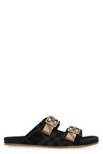 Load image into Gallery viewer, Urchin sandals in suede Check
