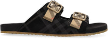 Load image into Gallery viewer, Urchin sandals in suede Check
