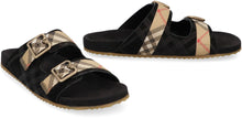 Load image into Gallery viewer, Urchin sandals in suede Check

