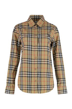 Load image into Gallery viewer, Shirt with slim fit in cotton Check
