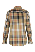 Load image into Gallery viewer, Shirt with slim fit in cotton Check
