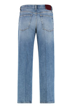 Load image into Gallery viewer, 5-pocket straight-leg jeans
