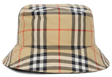 Load image into Gallery viewer, Bucket hat with checkered pattern

