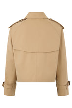 Load image into Gallery viewer, Beige elegant lightweight trench coat
