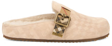 Load image into Gallery viewer, Mules Urchin in suede with shearling
