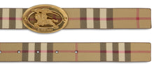 Load image into Gallery viewer, Belt with golden buckle
