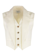 Load image into Gallery viewer, Wool single-breast waistcoat
