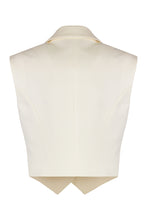 Load image into Gallery viewer, Wool single-breast waistcoat
