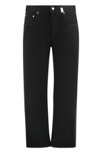 Load image into Gallery viewer, 5-pocket straight-leg jeans
