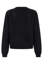 Load image into Gallery viewer, Cardigan in fine wool with crystals GG
