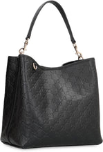 Load image into Gallery viewer, GG Emblem leather bucket bag
