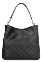 Load image into Gallery viewer, GG Emblem leather bucket bag

