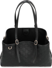 Load image into Gallery viewer, Shopping bag GG Emblem Media in leather
